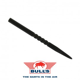 Bull's Spare steel tip points 38mm black