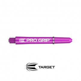 Pro Grip purple intermedium dart shafts