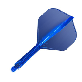K-Flex Shape NO2 dart flights intermediate blue
