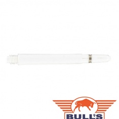 BULL'S NYLON WHITE SHORT DART SHAFTS - 55167