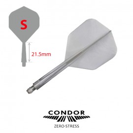 Condor Axe Metalic Small S Silver dart flights