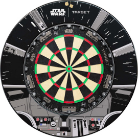 Star Wars Millennium Falcon Dartboard and Surround Bundle